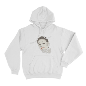 CAINO Mime Unisex Hoodie White