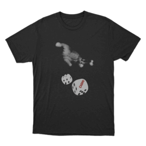 Casino Dice Unisex T Shirt Black