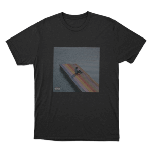 The Melodic Blue Cover Unisex T Shirt Black
