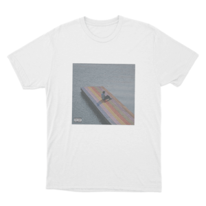 The Melodic Blue Cover Unisex T Shirt White